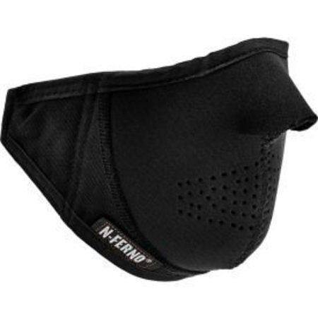 ERGODYNE Ergodyne® N-Ferno® 6874 Thermal Mouthpiece, 2-Layer, Fleece-Lined, Neoprene Shell, Black 16874